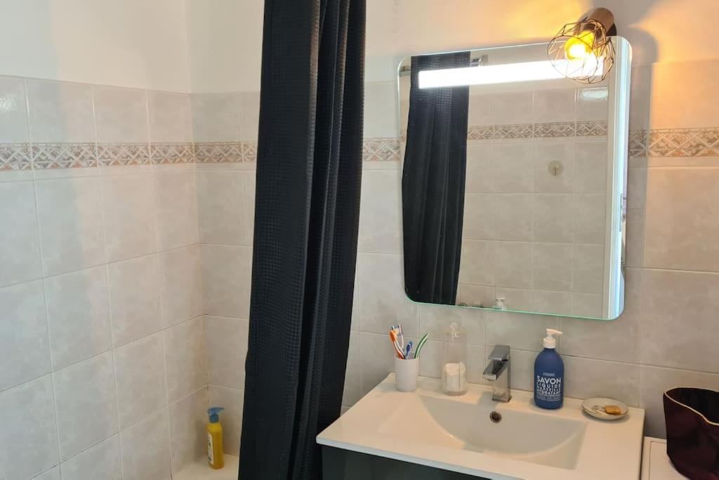 Appartement Vue Mer Sur Les Hauteurs De ניס מראה חיצוני תמונה