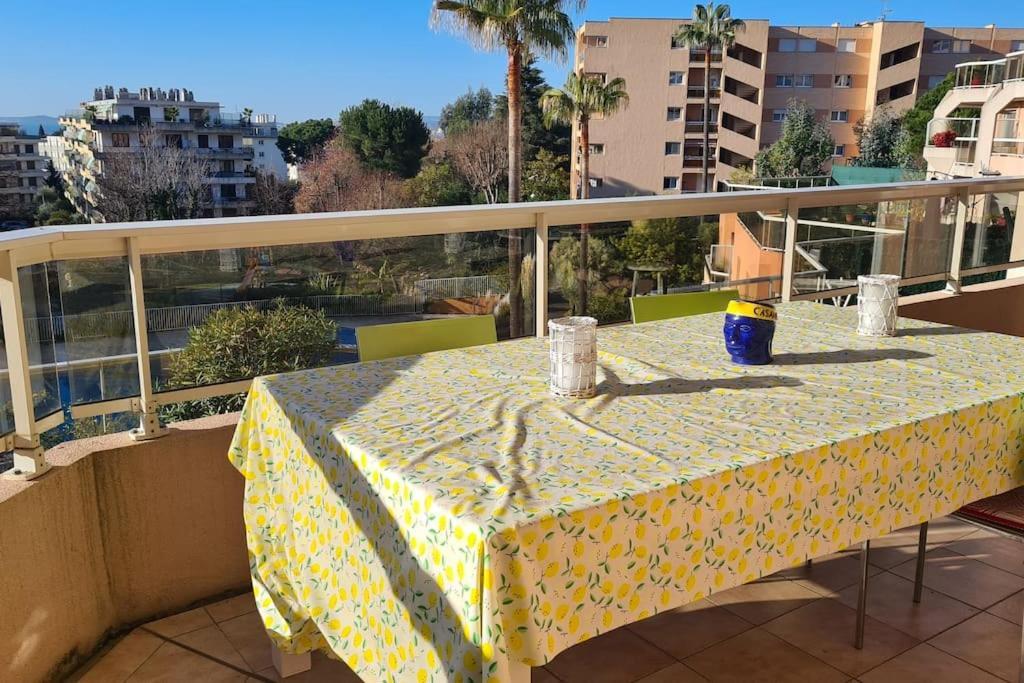 Appartement Vue Mer Sur Les Hauteurs De ניס מראה חיצוני תמונה