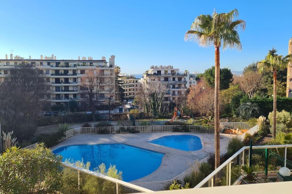Appartement Vue Mer Sur Les Hauteurs De ניס מראה חיצוני תמונה