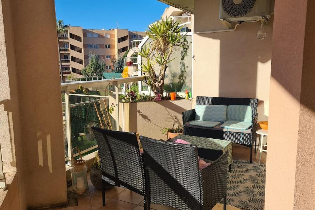 Appartement Vue Mer Sur Les Hauteurs De ניס מראה חיצוני תמונה