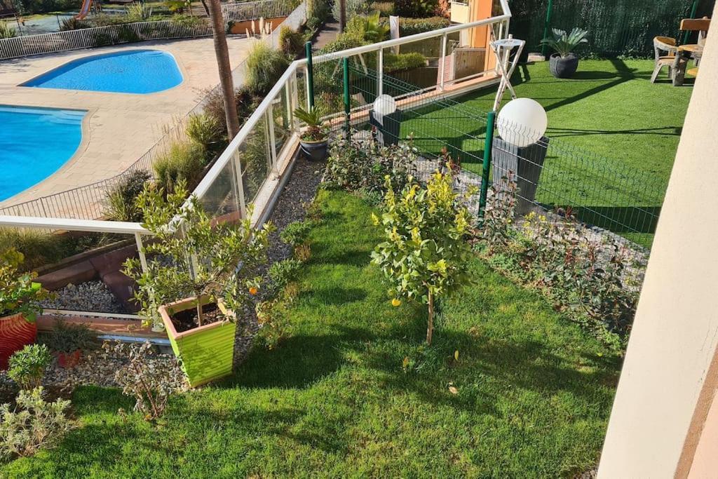Appartement Vue Mer Sur Les Hauteurs De ניס מראה חיצוני תמונה